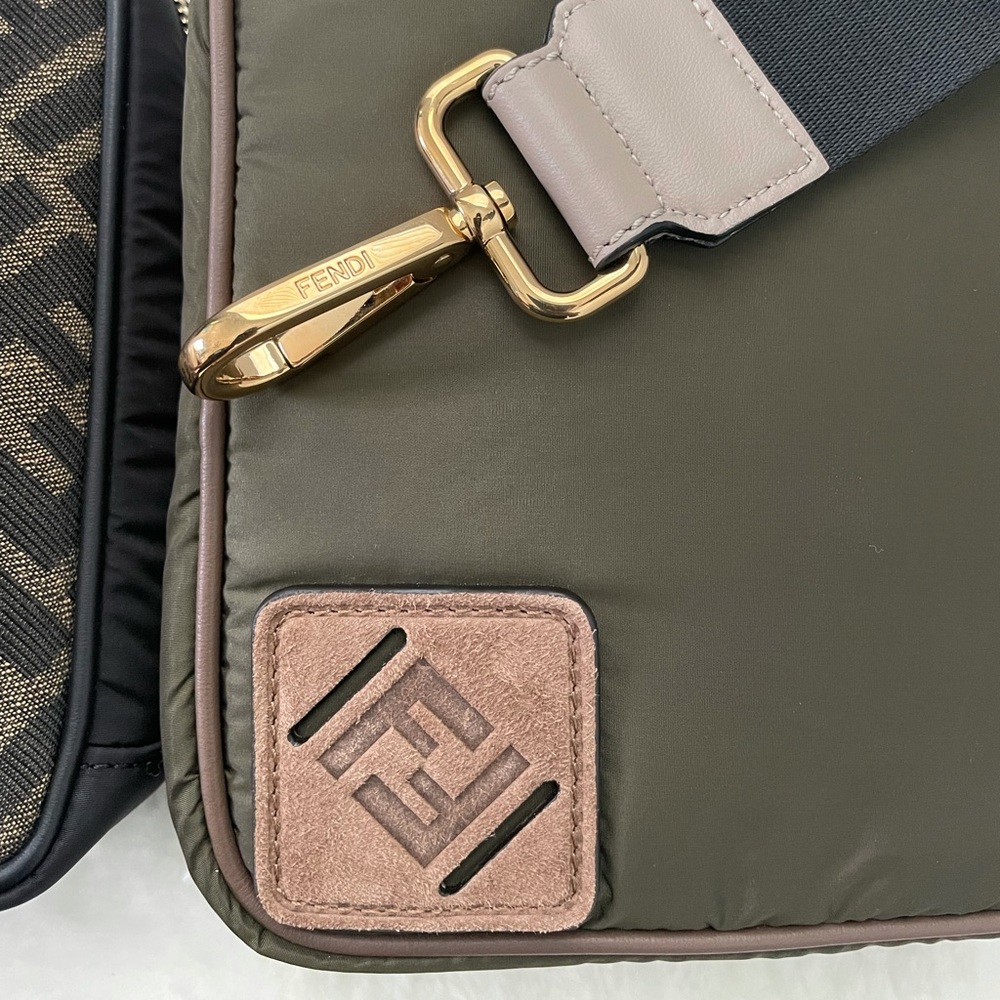 Authentic FENDI Canvas Multi Pouch Belt Bag - Picture 4 of 14